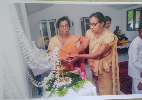  අලුතින් ඉදිකරන ලද පුස්තකාල ගොඩනැගිල්ල සිසු අයිතියට පත් කළ අවස්ථාව